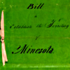 A Bill to establish the territorial government of Minesota
