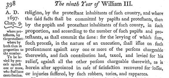 THE NINTH YEAR OF WILLIAM III - CHAP. IX.