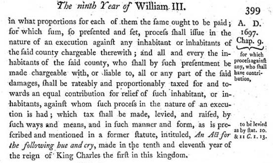 THE NINTH YEAR OF WILLIAM III - CHAP. IX.