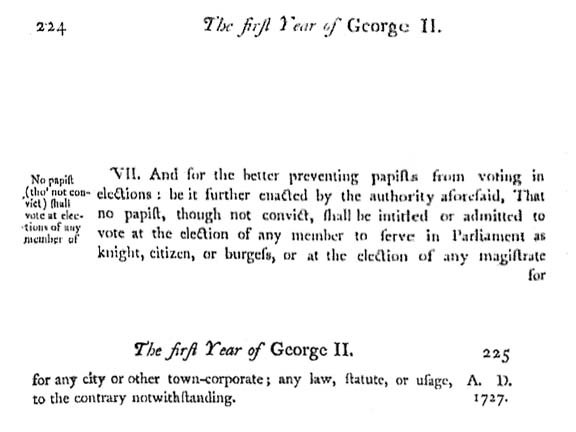 The First Year of George II. - Chap. IX. - 224