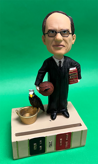 Byron White Bobblehead.