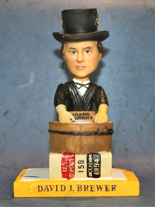David J. Brewer Bobblehead.