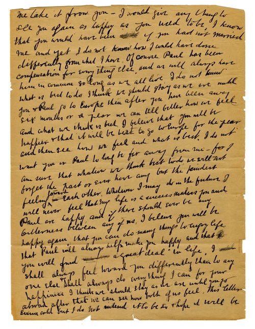 Clarence Darrow to Jessie Ohl Darrow, January 8, 1896 page two