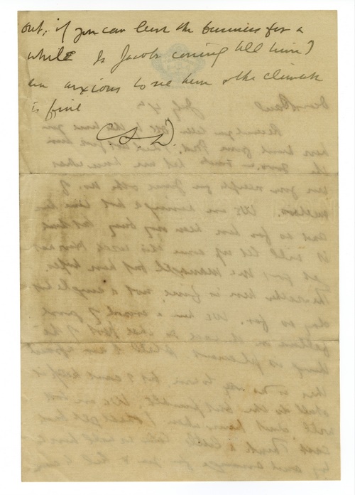 Clarence Darrow to Paul Darrow, July 4, 1912, page two