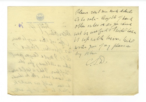 Clarence Darrow to Paul Darrow, July 4, 1913, page two