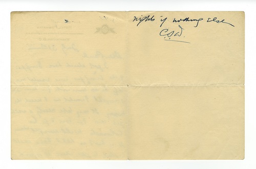 Clarence Darrow to Paul Darrow, July 31, 1917, page two