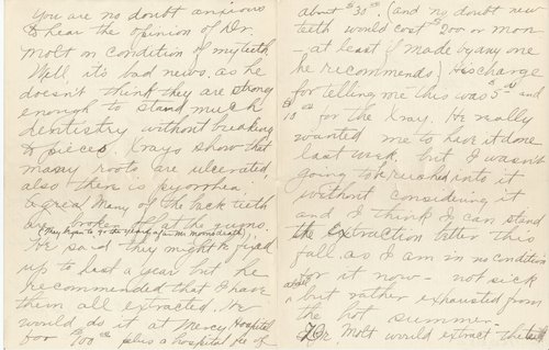 Jennie Darrow Moore to Helen Kelchner Darrow, August 19, 1923, page eight