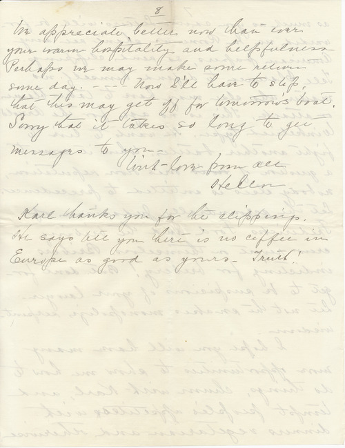 Helen Kelchner Darrow to Ruby Darrow, February 12, 1912, page eight