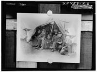 Red Cross Workers at Militia Encampment During 1902 Anthracite Coal Strike, Shenandoah, Pennsylvania