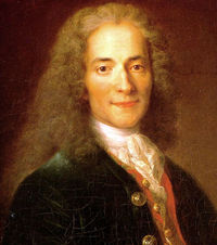Voltaire in 1718 at age 24