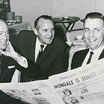 Walter Mondale with Minnesota Governor Karl Rolvaag and United States District Attorney Miles Lord