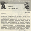 Senator Mondale's Memo to Minnesota