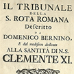 Cover page of Il Tribunale Della S Rota Romana