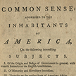 Thomas Paine, Common Sense