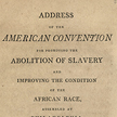 View 'Address of the American Convention - Title page' in gallery