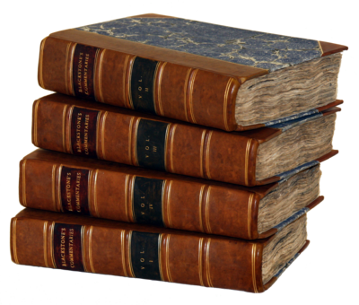 Four volumes of commentaries on the Laws of England, new ed.